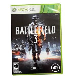 Battlefield 3 Xbox 360 Game Two-Disc Set with Case EA Shooter